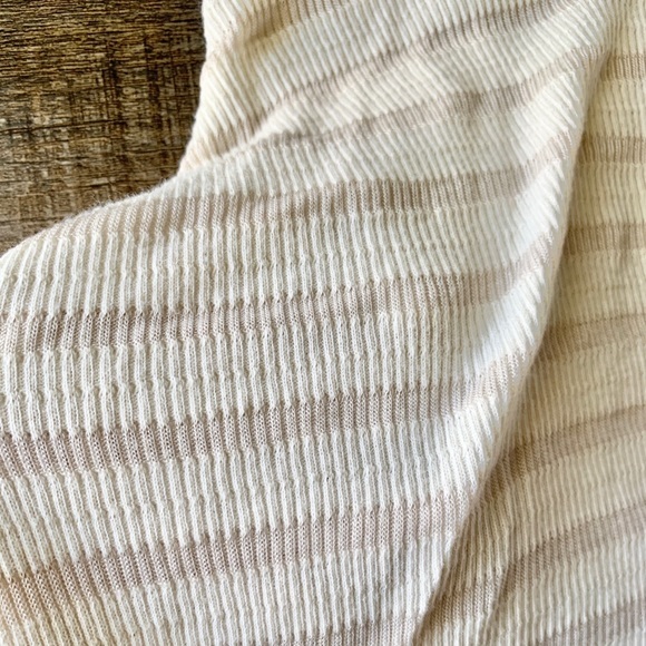 Anthropologie Postage Stamp Striped high low dress - Picture 5 of 8